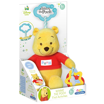 DISNEY Winnie The Pooh Baby Safe Soft Plush Toy 11/"//28cm NEW Authentic
